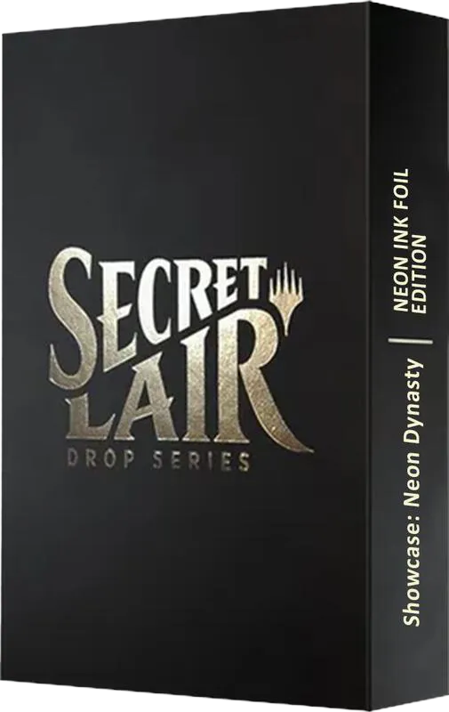 Secret Lair Drop Showcase Neon Dynasty Neon Ink Foil — Secret Lair Drop — Magic: The Gathering