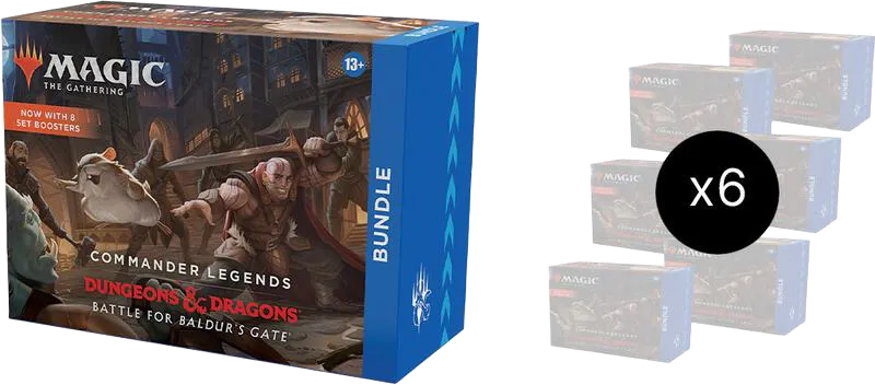 Commander Legends Battle for Baldurs Gate Bundle Case — Commander Legends: Battle for Baldur's Gate — Magic: The Gathering
