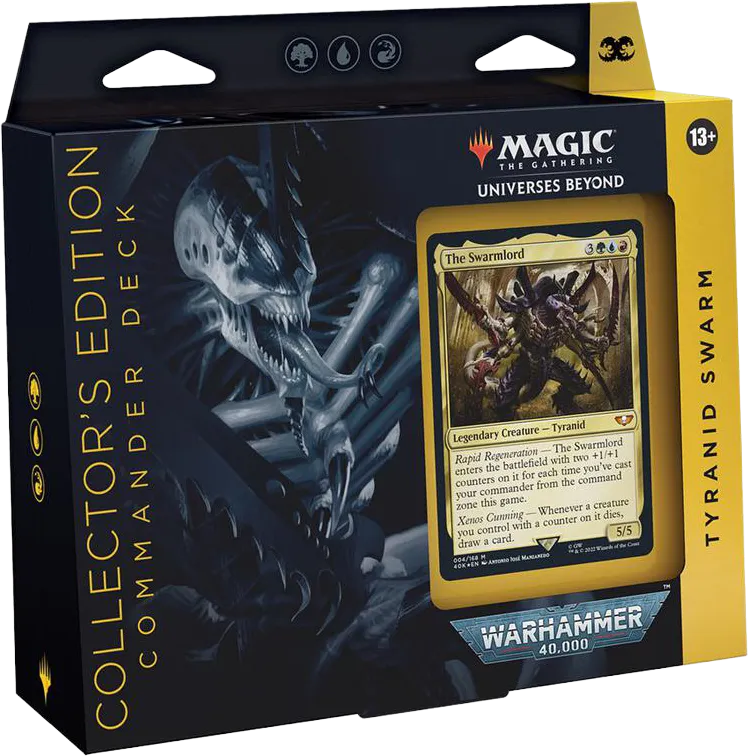 Deck Commander Warhammer 40,000 – Tyranid Swarm (Collector's Edition) — Warhammer 40,000 Commander — Magic: The Gathering