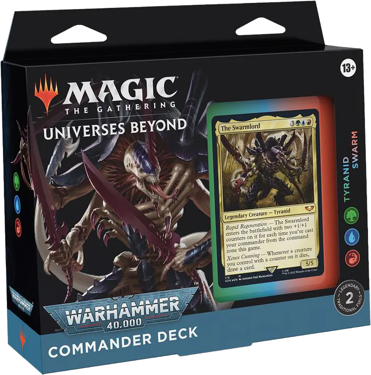 Warhammer 40000 Commander Deck Tyranid Swarm — Warhammer 40,000 Commander — Magic: The Gathering