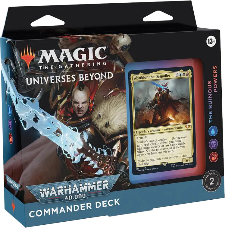 Deck Commander Warhammer 40,000 – The Ruinous Powers — Warhammer 40,000 Commander — Magic: The Gathering