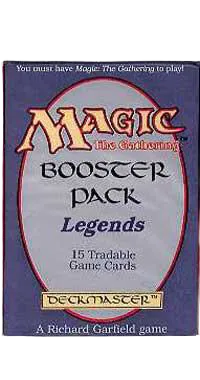 Legends Booster Pack — Legends — Magic: The Gathering