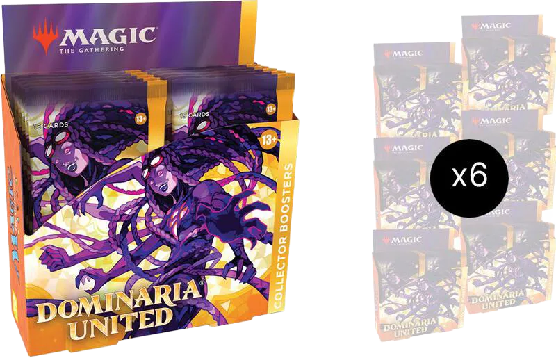 Case de displays Collector Dominaria Uni — Dominaria United — Magic: The Gathering