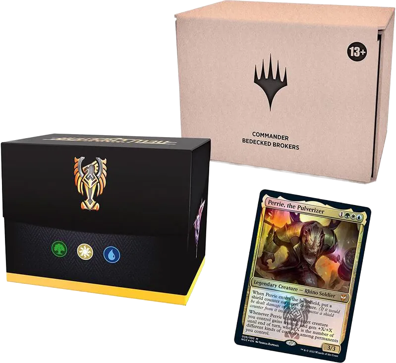 Deck Commander Les rues de la Nouvelle-Capenna – Bedecked Brokers (Minimal Packaging) — New Capenna Commander — Magic: The Gathering