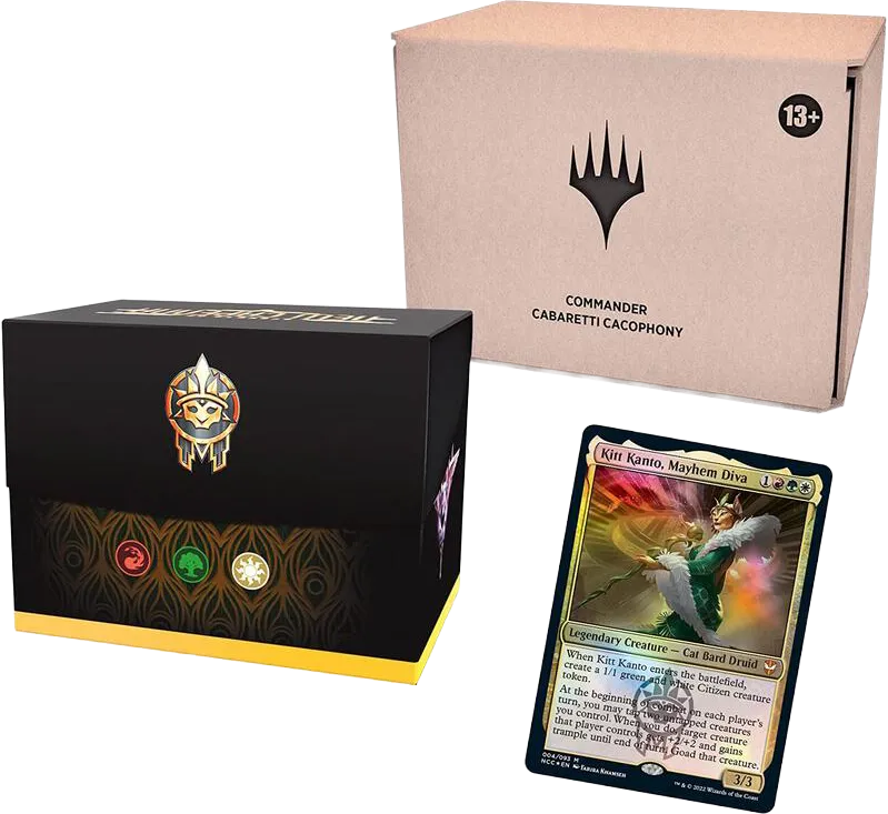Deck Commander Les rues de la Nouvelle-Capenna – Cabaretti Cacophony (Minimal Packaging) — New Capenna Commander — Magic: The Gathering