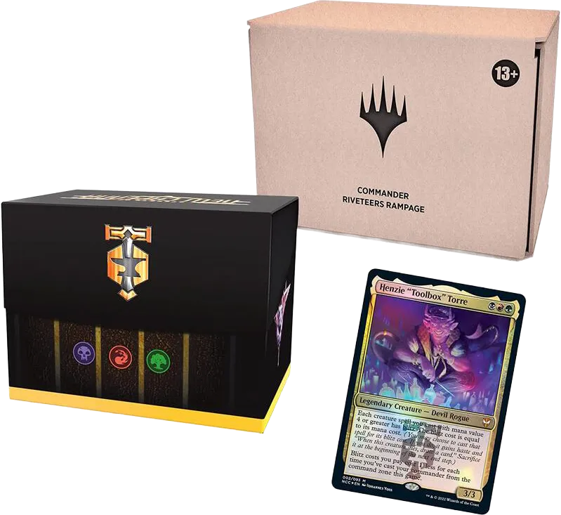Deck Commander Les rues de la Nouvelle-Capenna – Riveteers Rampage (Minimal Packaging) — New Capenna Commander — Magic: The Gathering