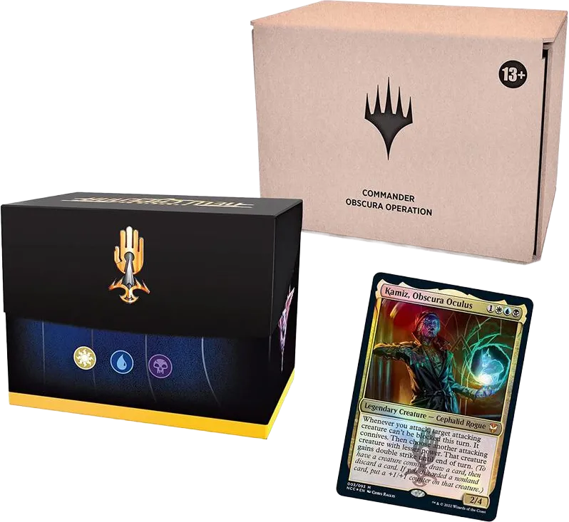 Deck Commander Les rues de la Nouvelle-Capenna – Obscura Operation (Minimal Packaging) — New Capenna Commander — Magic: The Gathering