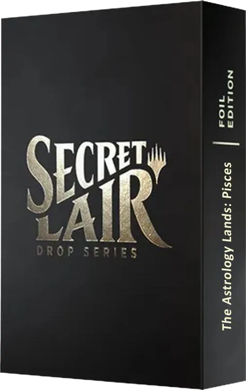 Secret Lair Drop Astrology Lands Pisces Foil — Secret Lair Drop — Magic: The Gathering