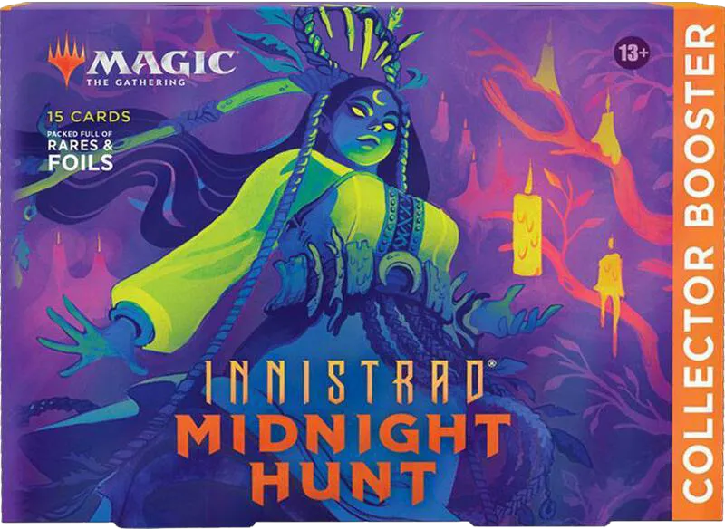 Innistrad Midnight Hunt Collector Booster Hanger Pack — Innistrad: Midnight Hunt — Magic: The Gathering