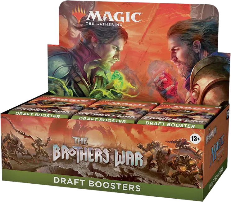 The Brothers' War Draft Booster Box — The Brothers' War — Magic: The Gathering