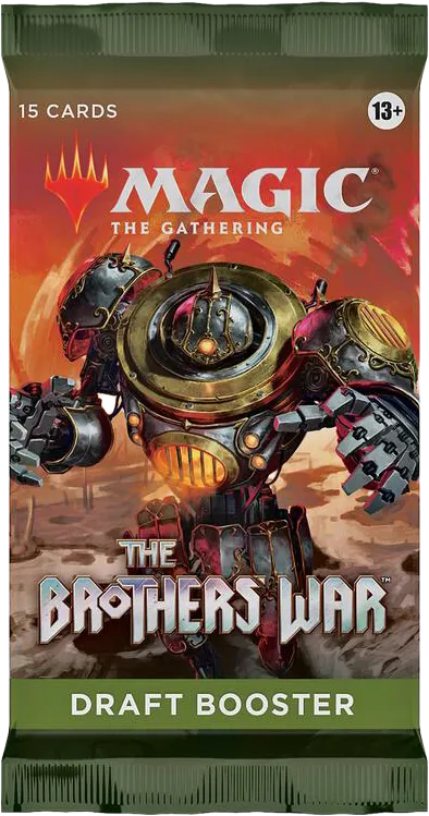 Draft Booster La Guerre Fratricide — The Brothers' War — Magic: The Gathering