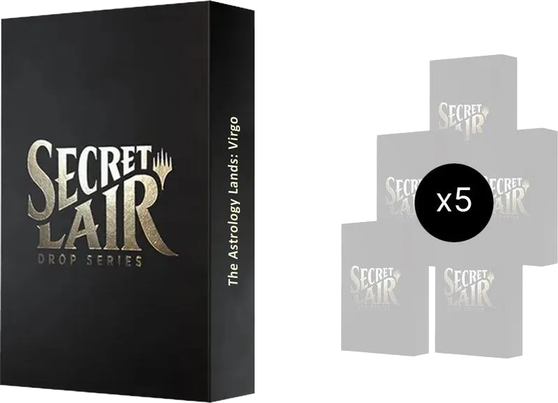 Secret Lair Bundle Astrology Lands Virgo — Secret Lair Drop — Magic: The Gathering