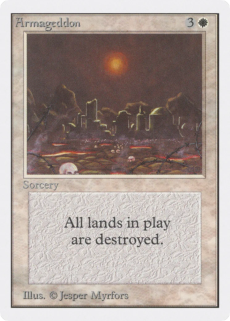Armageddon — Unlimited Edition — Magic: The Gathering