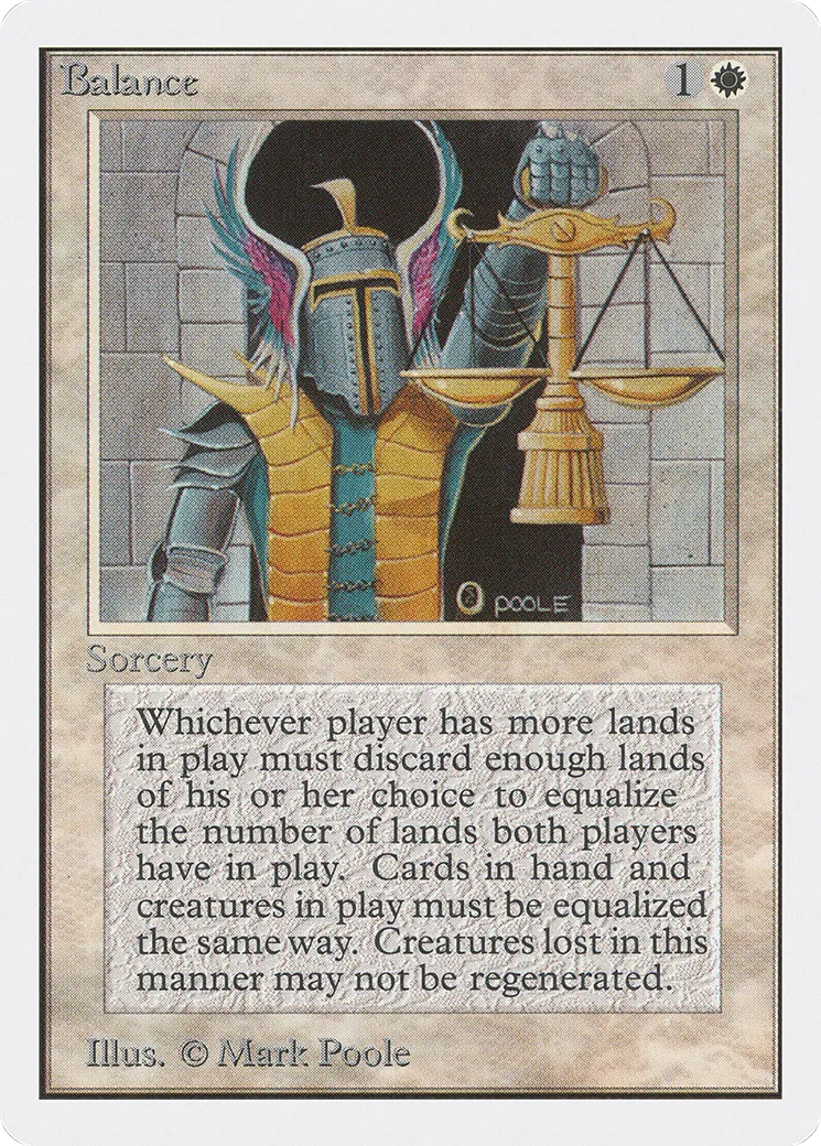 Balance — Unlimited Edition — Magic: The Gathering