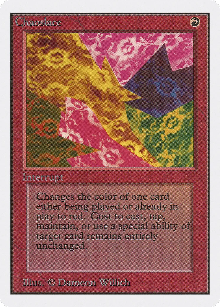 Voile de chaos — Unlimited Edition — Magic: The Gathering