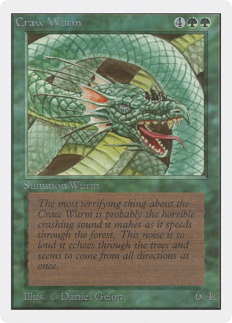 Guivre vorace — Unlimited Edition — Magic: The Gathering