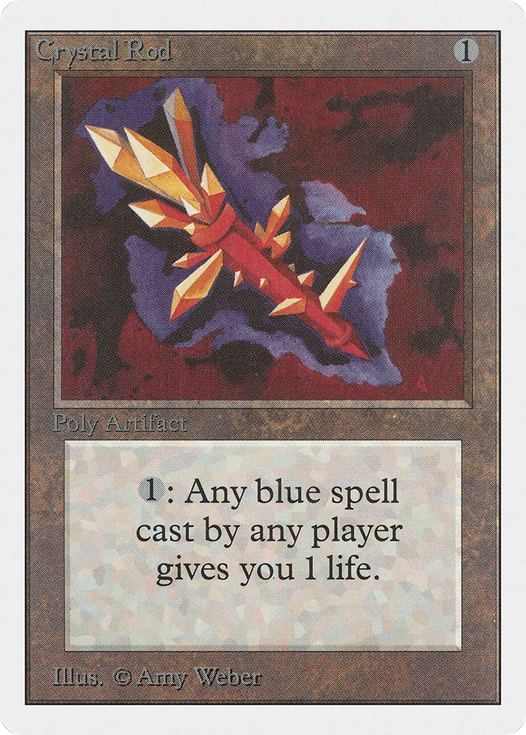 Baguette de cristal — Unlimited Edition — Magic: The Gathering