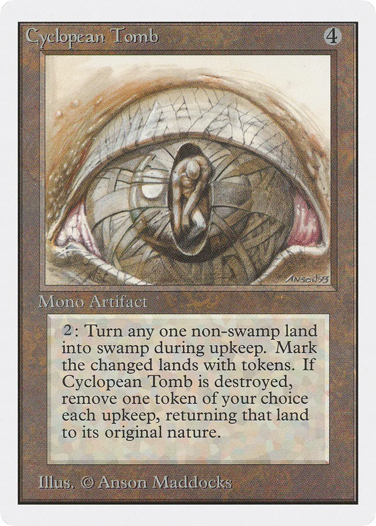 Cyclopean Tomb — Unlimited Edition — Magic: The Gathering