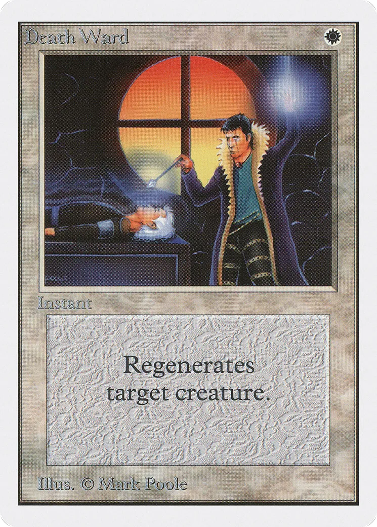 Death Ward — Unlimited Edition — Magic: The Gathering