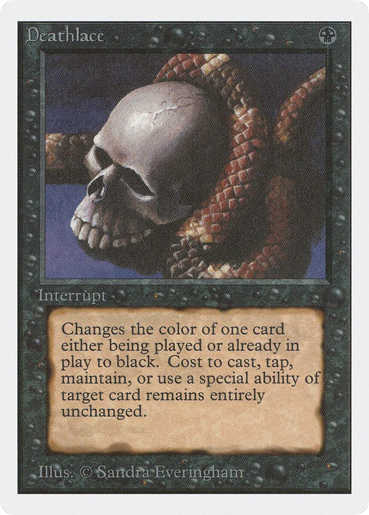 Deathlace — Unlimited Edition — Magic: The Gathering