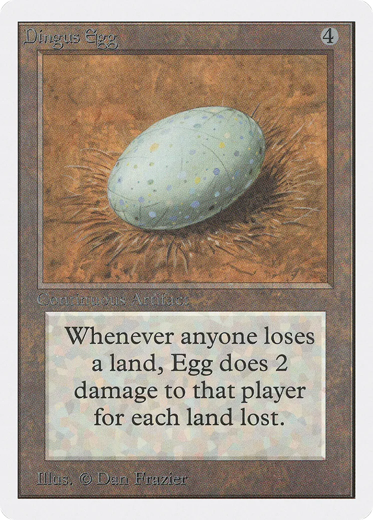 Dingus Egg — Unlimited Edition — Magic: The Gathering
