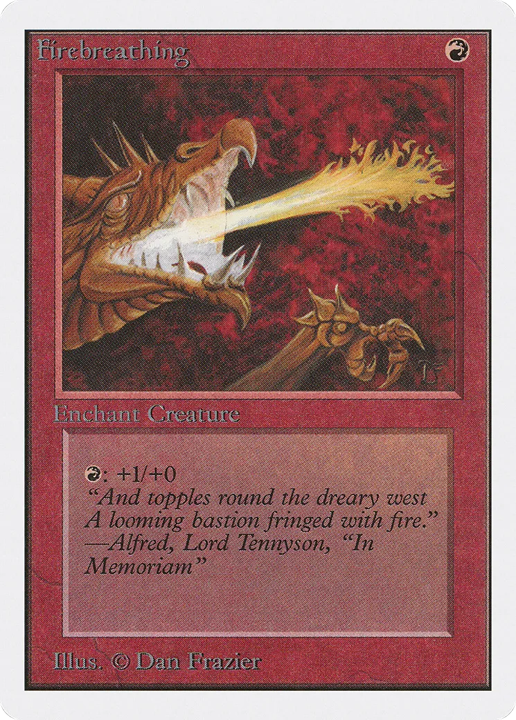Souffle ardent — Unlimited Edition — Magic: The Gathering