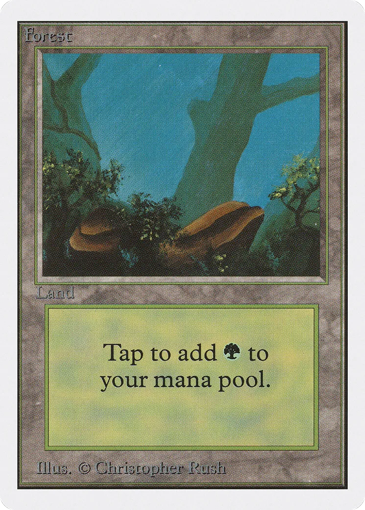 Forêt — Unlimited Edition — Magic: The Gathering
