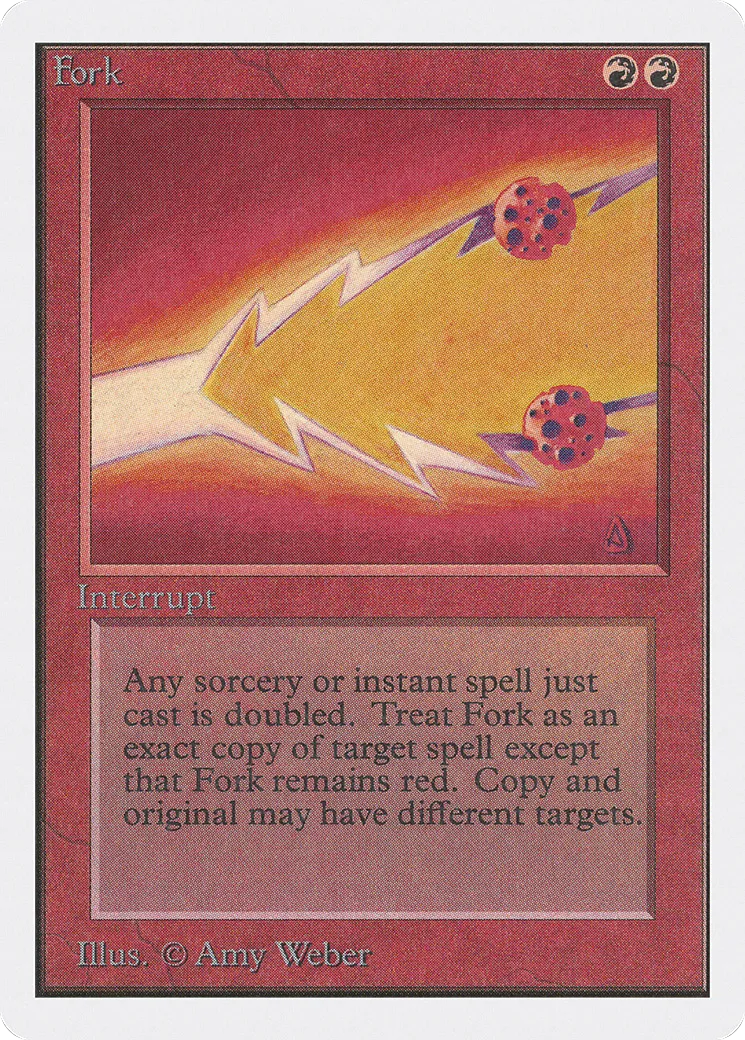 Fourche — Unlimited Edition — Magic: The Gathering