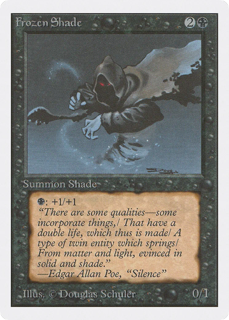 Ombre glaciale — Unlimited Edition — Magic: The Gathering