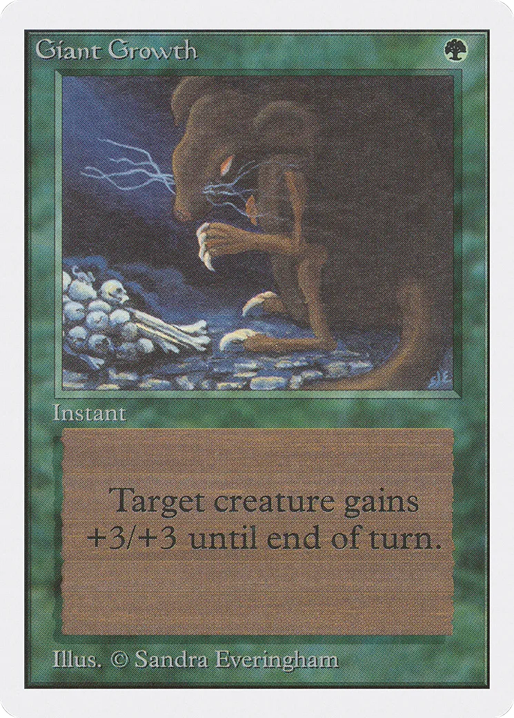 Croissance gigantesque — Unlimited Edition — Magic: The Gathering