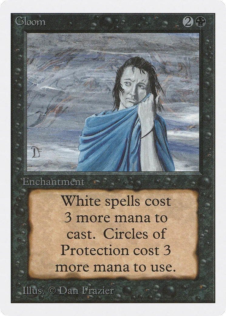 Gloom — Unlimited Edition — Magic: The Gathering