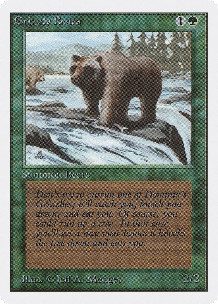 Grizzlis — Unlimited Edition — Magic: The Gathering