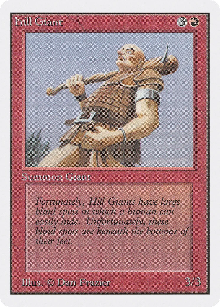 Géant des collines — Unlimited Edition — Magic: The Gathering