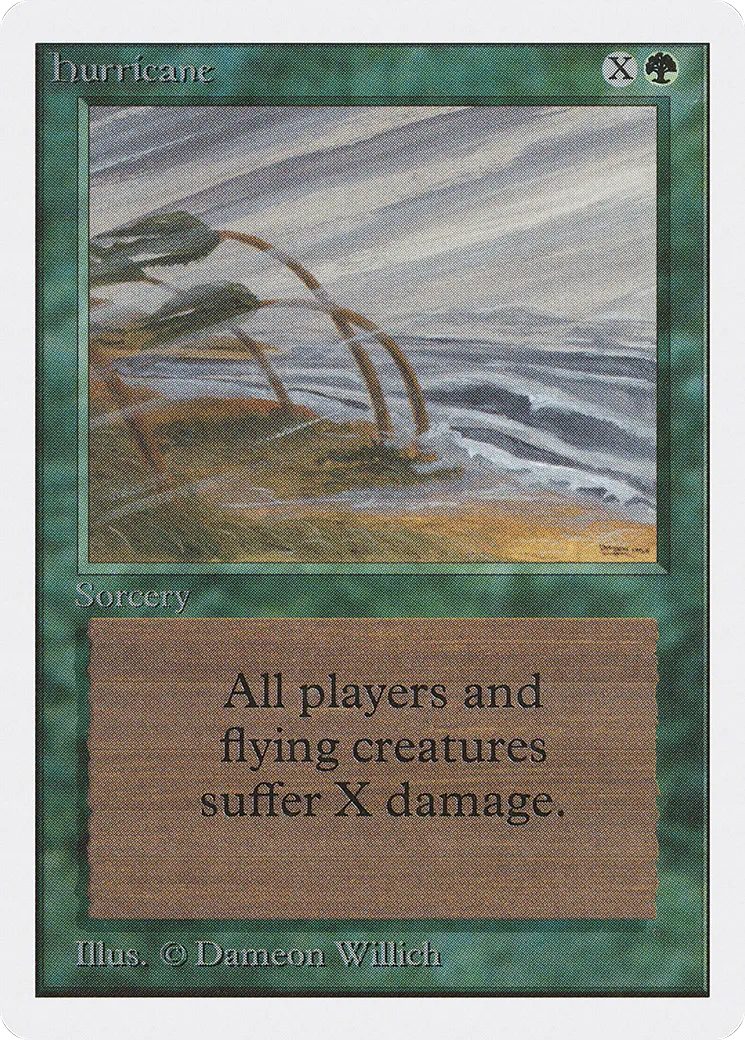 Ouragan — Unlimited Edition — Magic: The Gathering