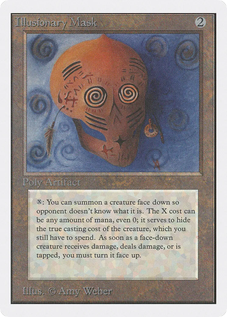 Illusionary Mask — Unlimited Edition — Magic: The Gathering