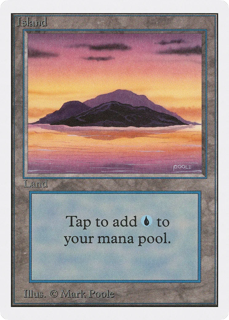 Île — Unlimited Edition — Magic: The Gathering