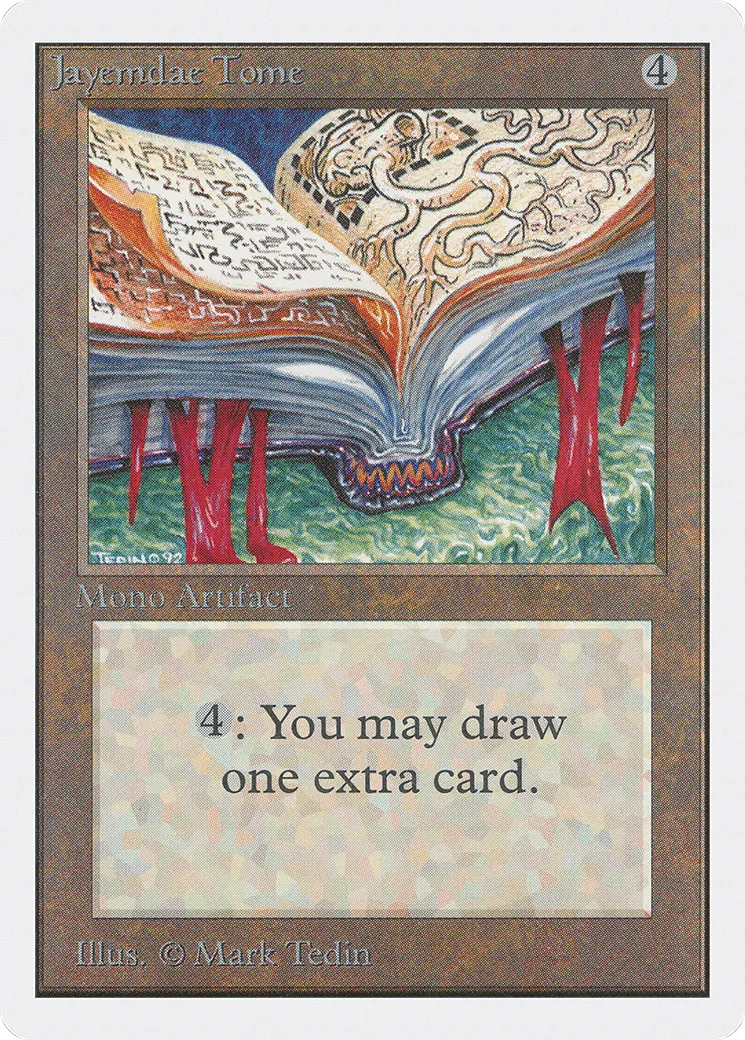 Jayemdae Tome — Unlimited Edition — Magic: The Gathering