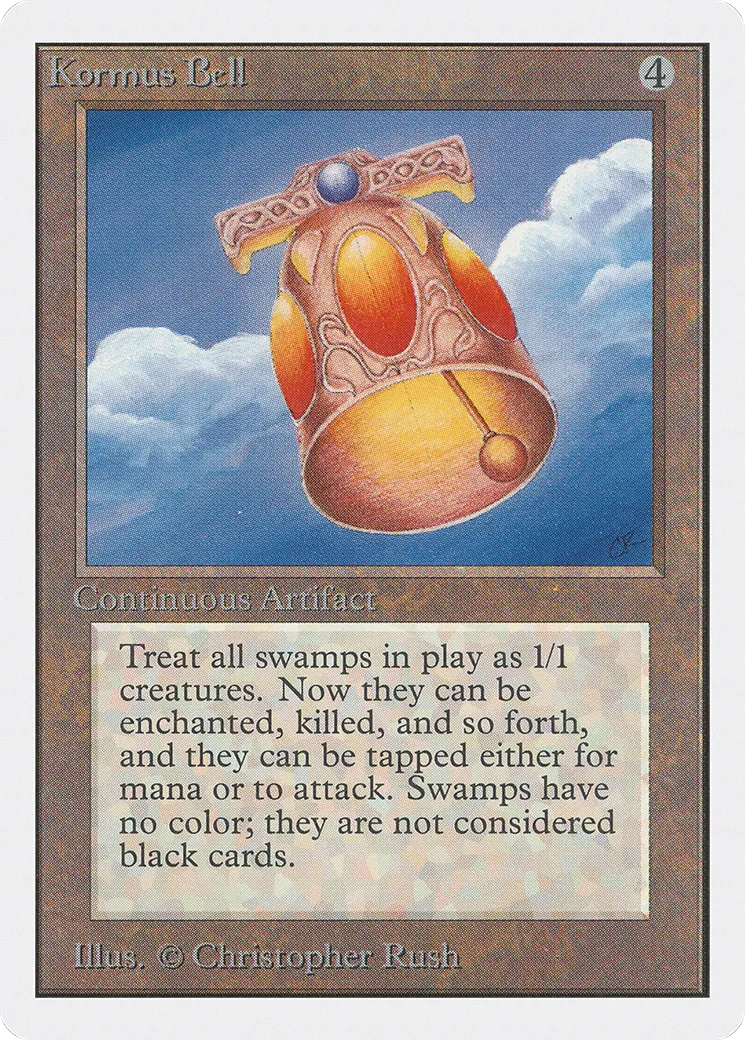 Kormus Bell — Unlimited Edition — Magic: The Gathering