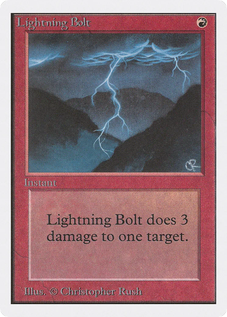 Foudre — Unlimited Edition — Magic: The Gathering
