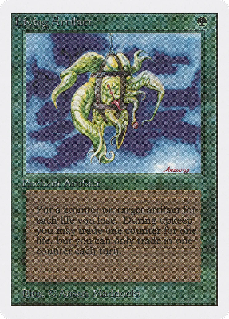 Artefact vivant — Unlimited Edition — Magic: The Gathering