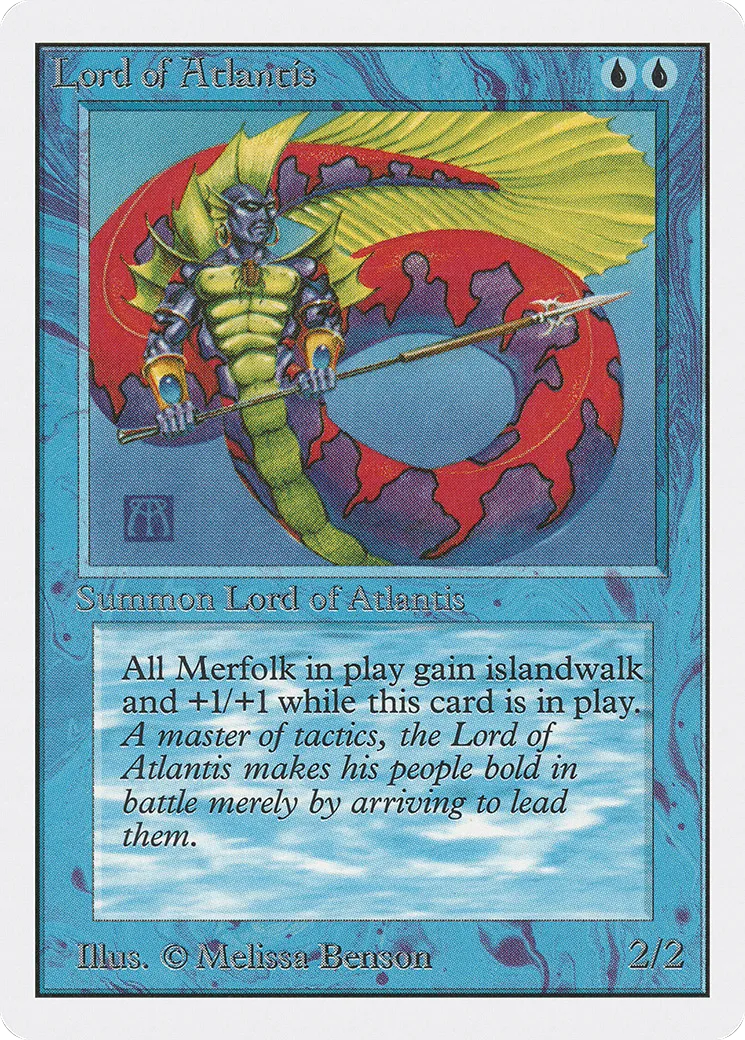 Lord of Atlantis — Unlimited Edition — Magic: The Gathering