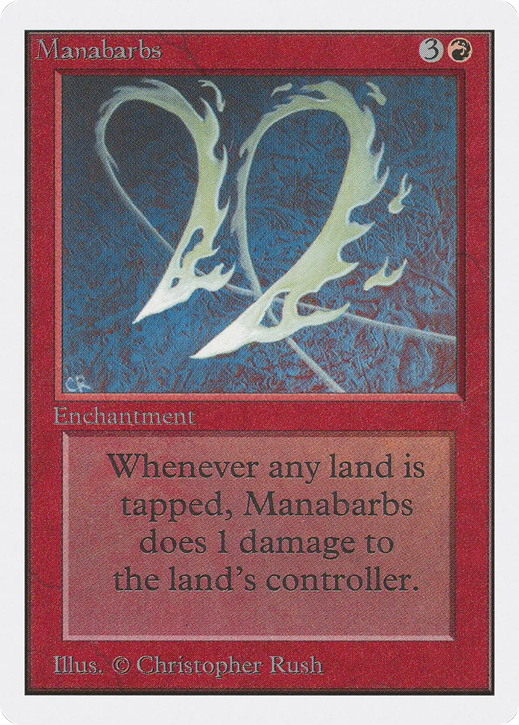 Barbelures de mana — Unlimited Edition — Magic: The Gathering