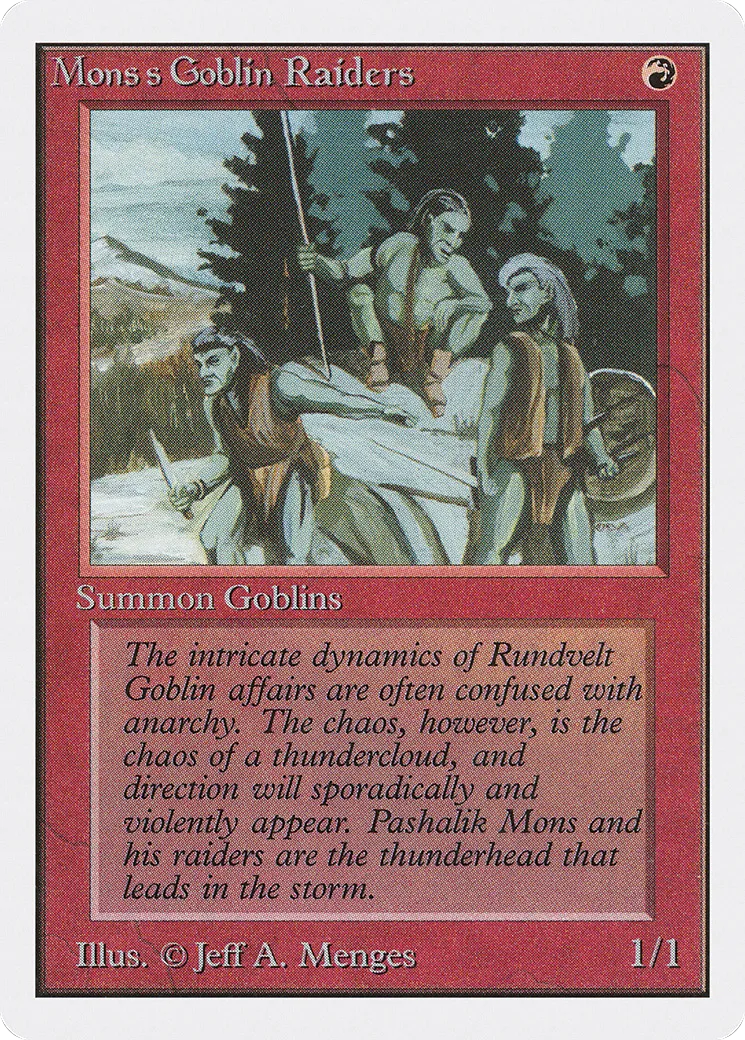 Pillards gobelins de Mons — Unlimited Edition — Magic: The Gathering