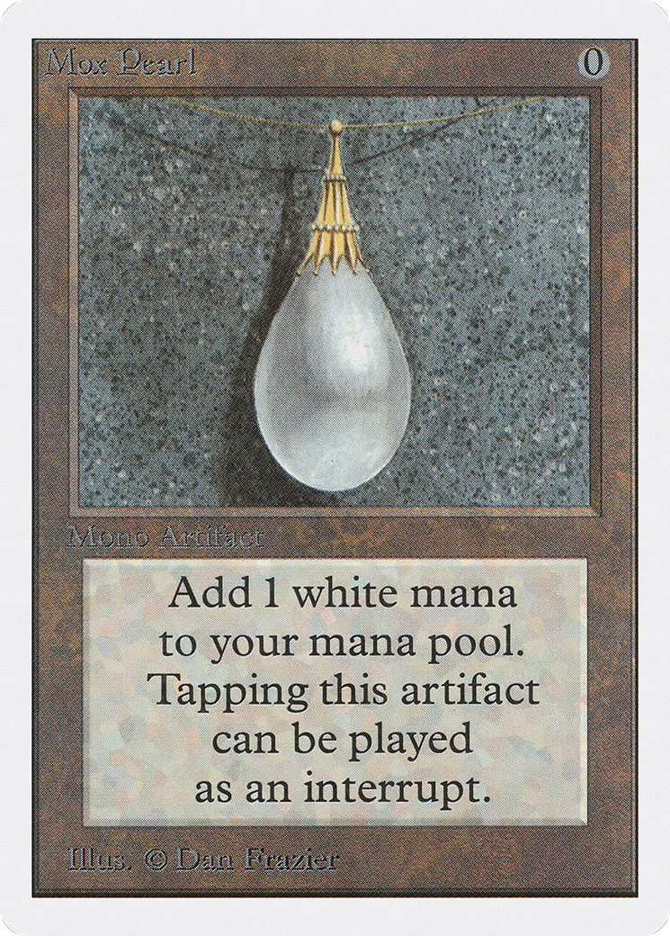 Mox Pearl — Unlimited Edition — Magic: The Gathering