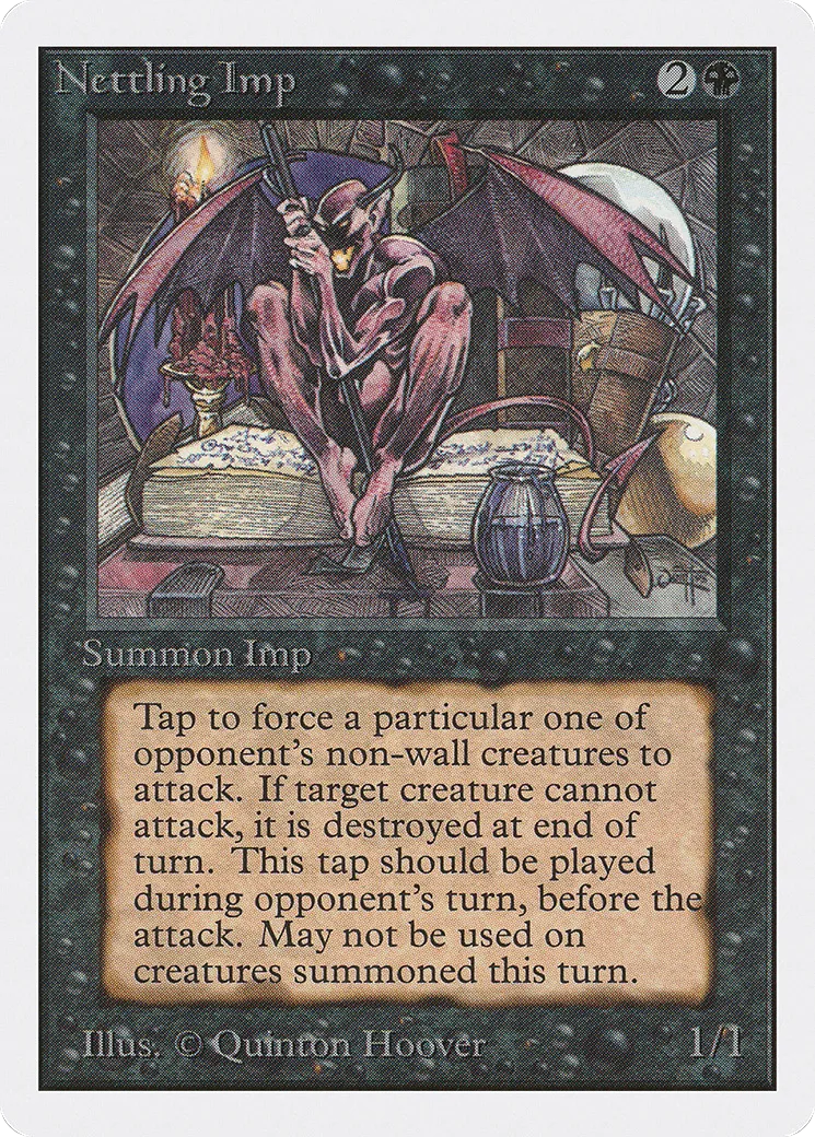 Nettling Imp — Unlimited Edition — Magic: The Gathering