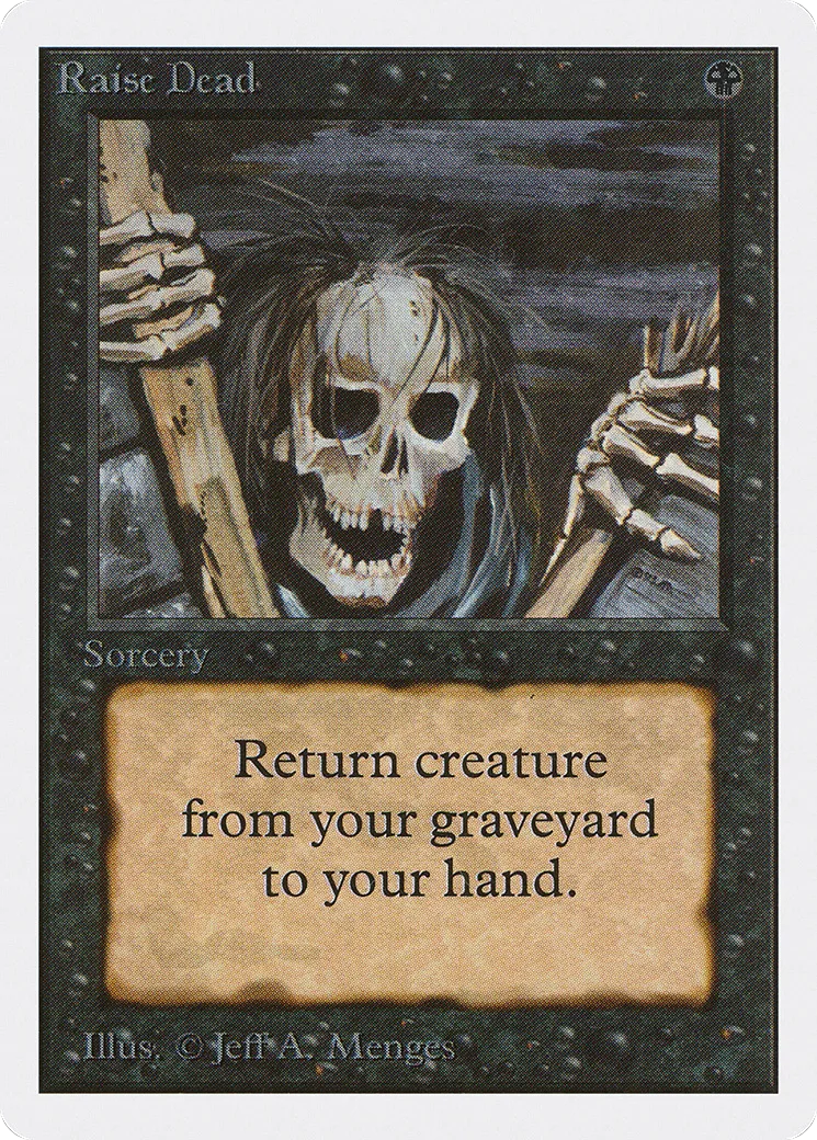 Raise Dead — Unlimited Edition — Magic: The Gathering