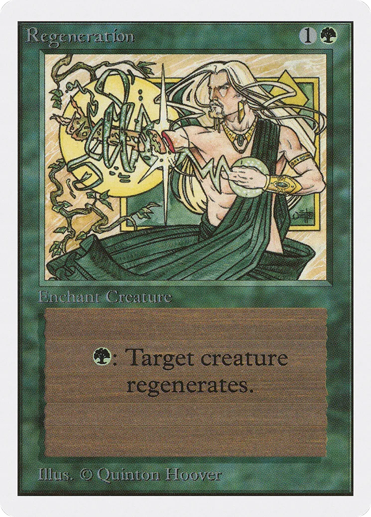 Régénération — Unlimited Edition — Magic: The Gathering