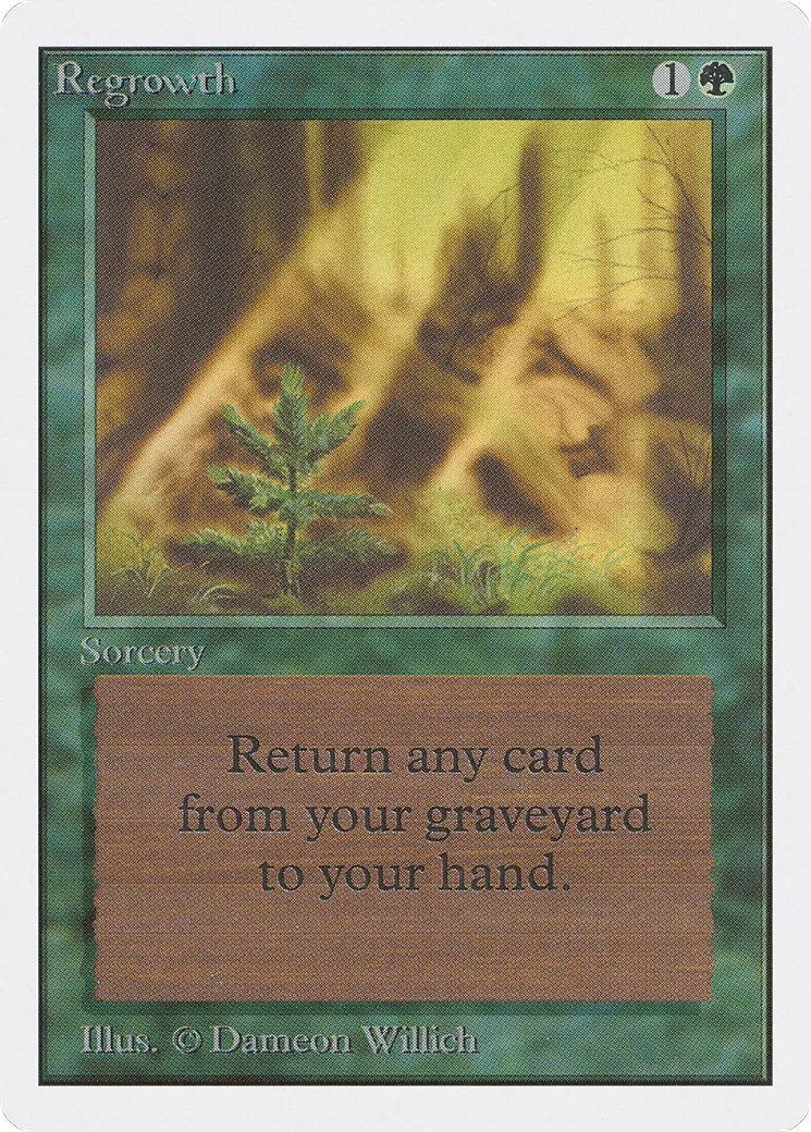 Réapparition — Unlimited Edition — Magic: The Gathering