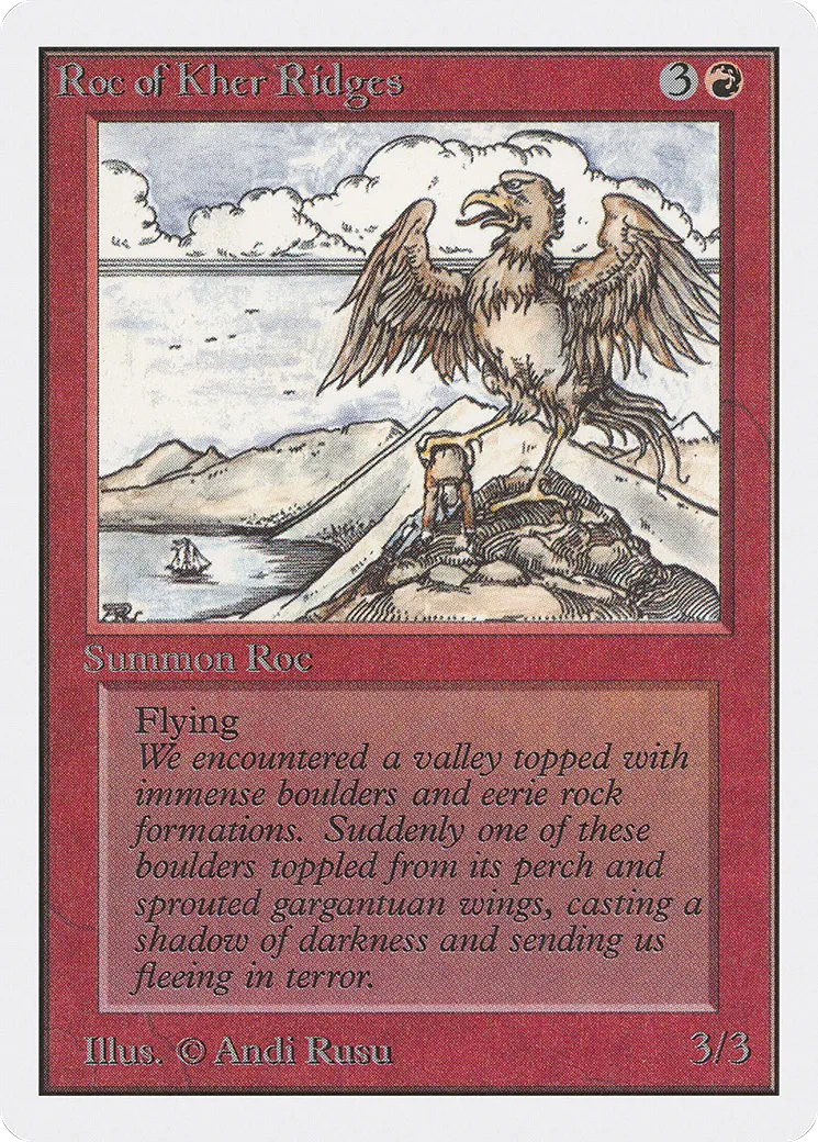 Rokh des Hauts de Kher — Unlimited Edition — Magic: The Gathering