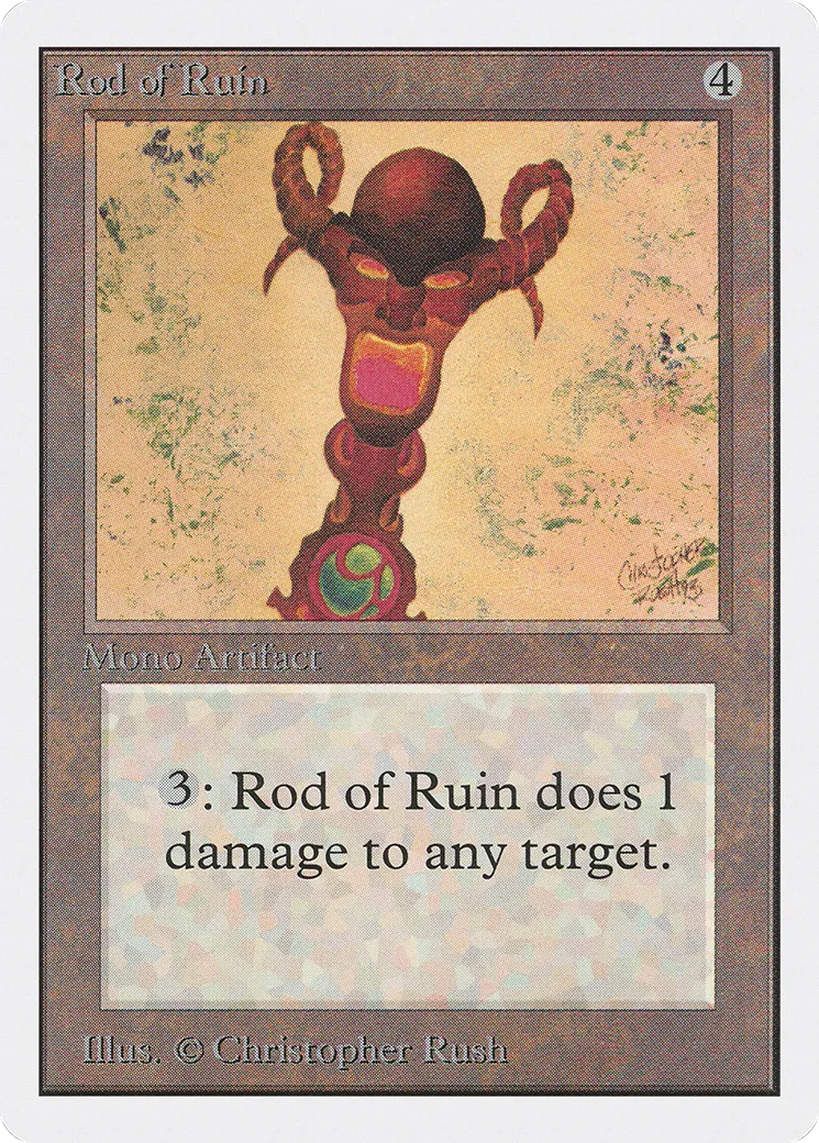 Baguette de ruine — Unlimited Edition — Magic: The Gathering
